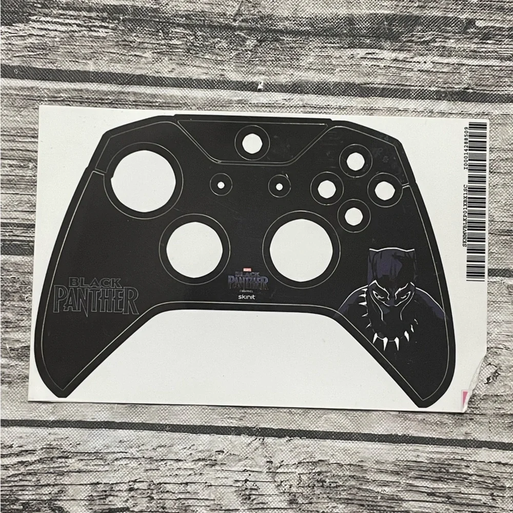 RARE HTF Marvel Black Panther Controller Skin Sticker Wakanda Forever NEW